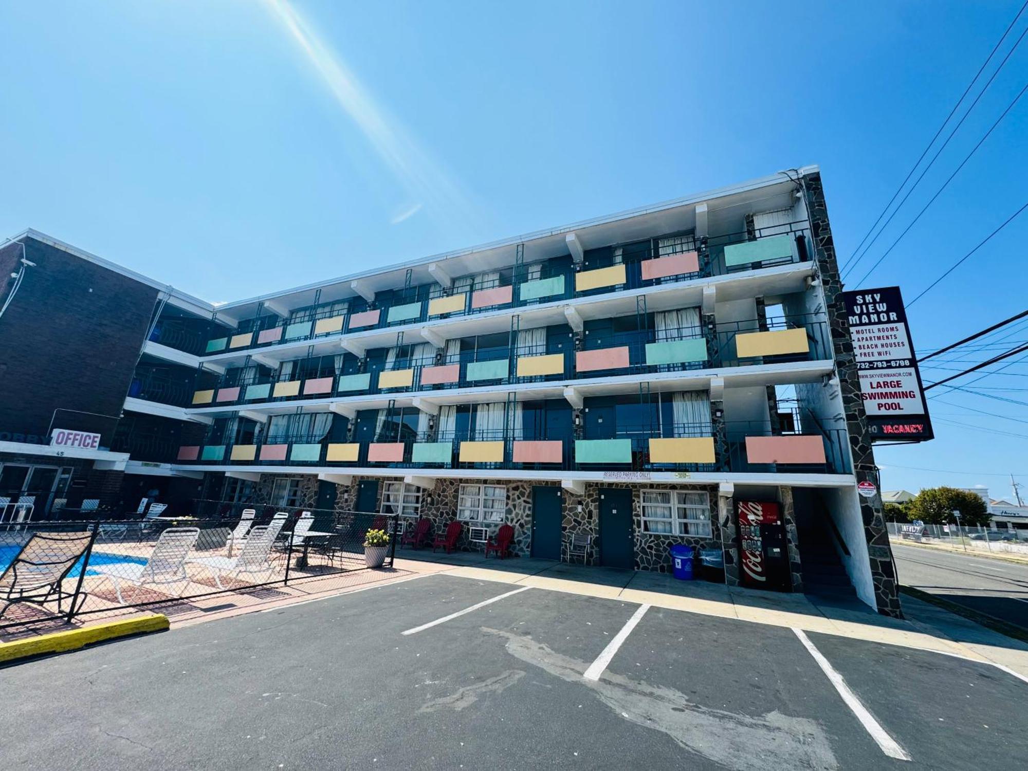 Skyview Manor Motel Seaside Heights Ngoại thất bức ảnh
